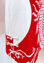 Load image into Gallery viewer, Chinese Slit A-line Skirt (Red/White)
