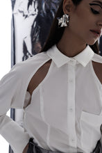 Load image into Gallery viewer, Cut Out White Shirt
