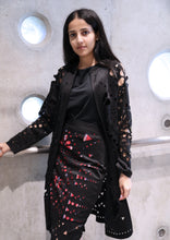 Load image into Gallery viewer, Melangé Laser Cut Jacket
