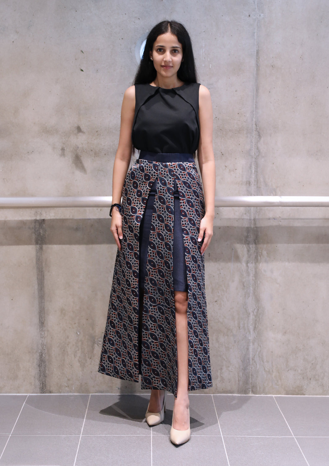 Ajrakh Maxi Skirt