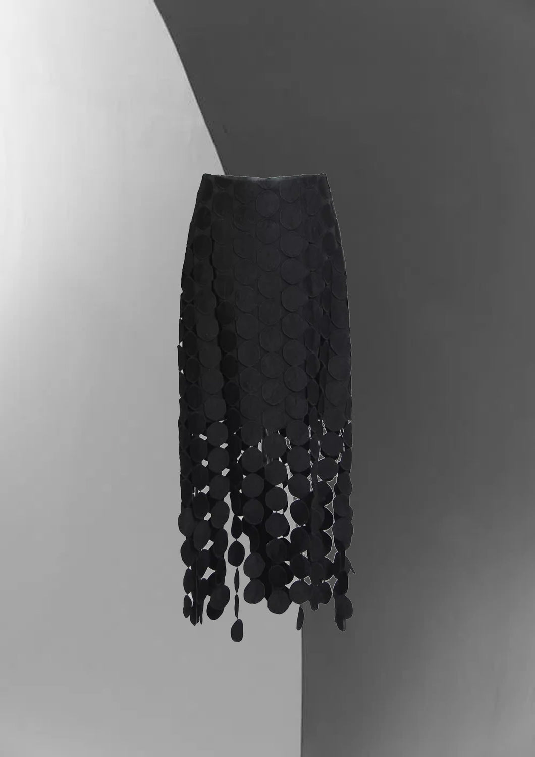 Laser Cut Skirt (Black)