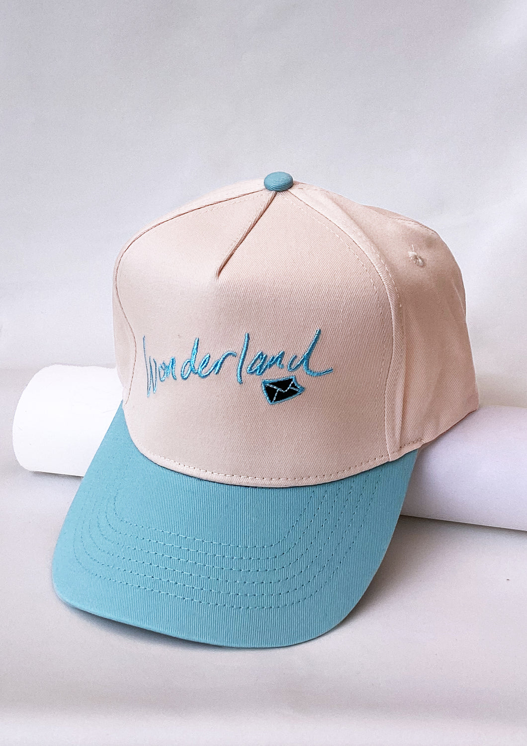 Letter Embroidered Cap