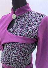 Load image into Gallery viewer, Mandarin Collar Cut Out Top
